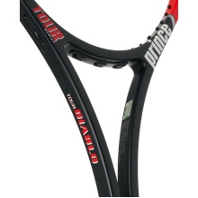 Prince Tennisschläger Tour Diablo MP 101 100in/310g schwarz/rot - unbesaitet -